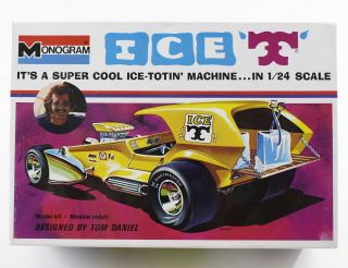 Ice T Ice Totin Machine Tom Daniel Hot Rod Monogram 1:24 Model Kit 6757 Open