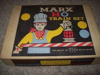 Vintage Marx Ho Train Set 1961 W Box Complete