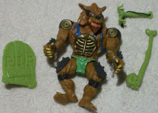1991 Playmates Teenage Mutant Ninja Turtles Rahzar Figure Loose Complete