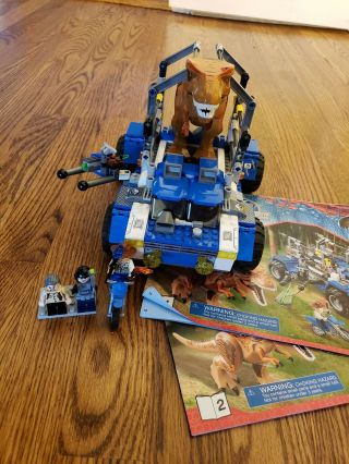 Lego 75918 T - Rex Tracker Jurassic Park 99 Vehicle,  Mini Figure,  Dinosaur Read