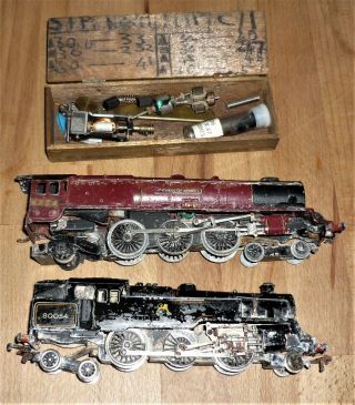 Two Vintage Hornby Dublo Locomotives For Spares