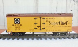 Aristo - Craft / Santa Fe " Route Of The Chief " Wood - Sided Reefer