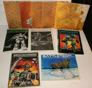 Battletech Maps & Books - Mechwarrior,  Compendium,