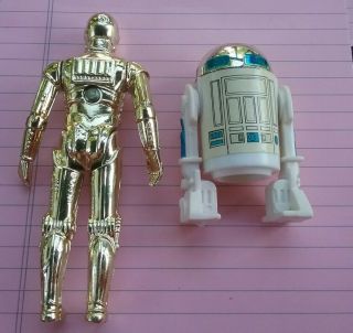 Vintage Star Wars R2 - D2 & C - 3PO - 1977,  One money 2