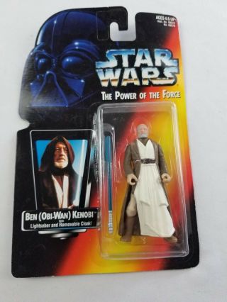 Star Wars The Power Of The Force Kenner 1995 Ben (obi - Wan) Kenobi