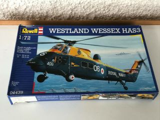 Revell 1/72 Westland Wessex Has.  3,  Contents.