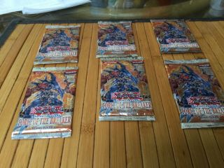 Yugioh Force Of The Breaker 6 1st Edition Factory Booster Packs