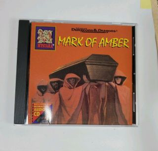MARK OF AMBER AD&D SET A Mystara Campaign Expansion Missing Adventure Book W/CD 5