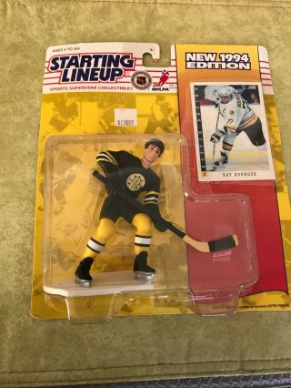 Nhl Hockey Starting Lineup (1994) Ray Bourque Figure - (boston Bruins) Nip (n)