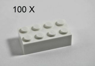 Lego® White Brick 2 X 4 Part 3001 - Bulk Buy
