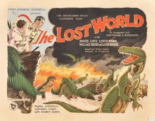 Willis O ' Brien THE LOST WORLD 1925 stop - motion dinosaur feature film 8mm 800 ' 5