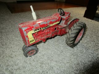 Ji Case Ih International Farmall Farm Toy Tractor 806 Diecast Rims Round Fenders