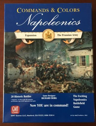 Command & Colors Napoleonics: The Prussian Army Expansion By Gmt Games