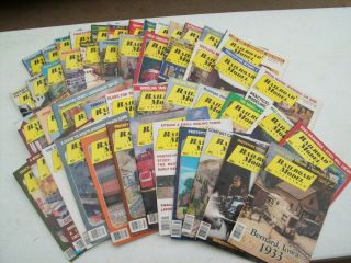 48 Railroad Model Craftsman Magazines - 1980 - 1983