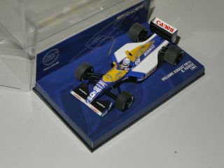 Minichamps 1:43 F1 1991 Riccardo Patrese Williams Renault FW14 Signed Tobacco 4