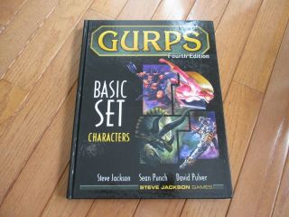 Gurps 4th Edition Basic Set Characters Hc