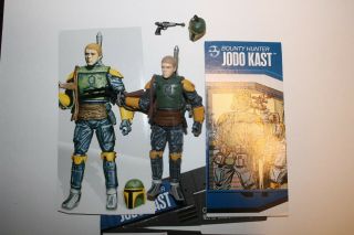 Star Wars Clone Wars Jodo Kast Bounty Hunter K - Mart Exclusive Loose Complete