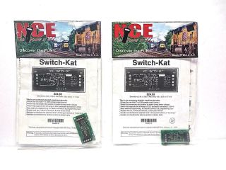 2 Nce Switch - Kat Decoders For Kato Or Lgb Remote Switches
