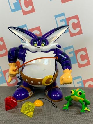 Toy Island Sonic The Hedgehog Sonic X Series Big The Cat Figure & Accessories
