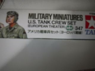 U.  S.  Tank Crew Military Miniatures by Tamiya 2