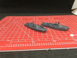 Warlord Games 2 Painted Cruel Seas U.  S.  Pt Boats 1/300 Scale