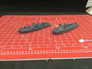 Warlord Games 2 Painted Cruel Seas U.  S.  PT boats 1/300 Scale 3