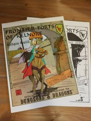 Frontier Forts Of Kelnore Judges Guild Dungeons Dragons