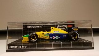 Minichamps 1/43 0119 Benetton Ford B191 19 M.  Schumacher 1991