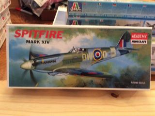 Academy 1/72 Scale Spitfire Mark Xiv Model Kit 2130