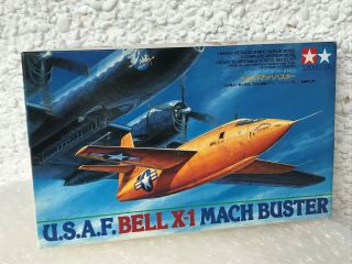 Tamiya 1/72 Usaf Bell X - 1 Machbuster,  Contents.
