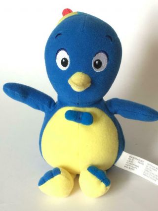 The Backyardigans Pablo Stuffed Toy Plush Fisher Price 8 " Tall Guc Blue Penguin