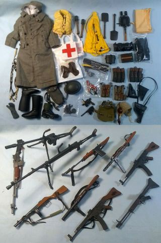 Dragon Bbi Ultimate Soldier Ww2 German Gear And Guns 1/6 Scale