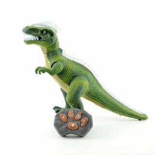 Dinosaur Rc Remote Control Toys Light Up Tyrannosaurus Rex Kids Fun Gifts
