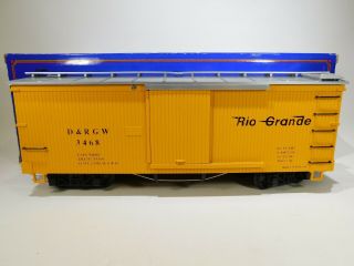 Usa Trains G Scale Rio Grande Refrigerator Car C 145 3468 Es