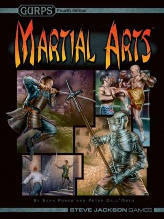 Sjg Gurps 4th Ed Martial Arts Sc Nm