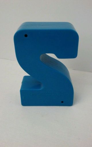 Sesame Street Replacement Number Block Tyco Number 2 3
