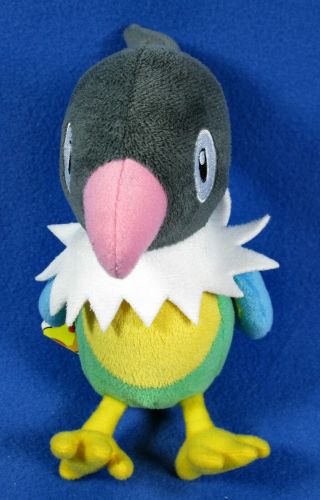 Nintendo Pokemon Plush Diamond Pearl Soft 7 " Bird Doll Series 4 Soft Stuffed Toy