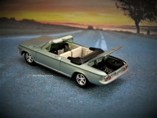 1963 63 Chevy Corvair Convertible V8 Limited Edition Collectible 1/64 Model