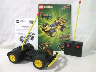 Lego 5600 Radio Control Rc Black Electric Race Car Base W/ Controller