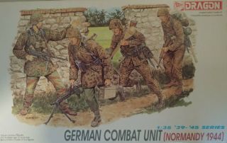 1:35 Scale German Combat Unit (normandy 1944) By Dragon