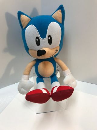 Sonic The Hedgehog Plush Sega Toy Factory 2016 12 " Classic
