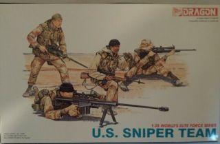 1:35 Scale U.  S.  Sniper Team By Dragon