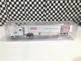 Dcp Freightliner Columbia Tractor W/dry Goodstrailer - Franke Kindred - 1:64 Mib