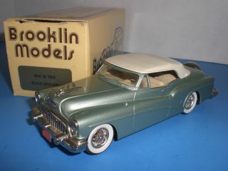 Brooklin Models Brk20 1953 Buick Skylark Die Cast 1:43 Car Auto England