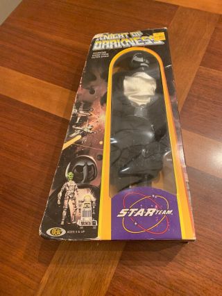 Knight Of Darkness S.  T.  A.  R.  Star Team 12” Figure 1977 Ideal Complete