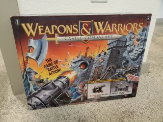 Weapons And Warriors Castle Combat Set,  Pressman 1994