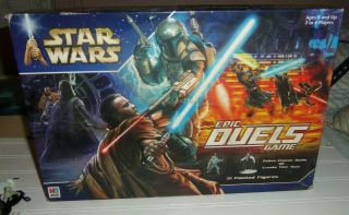 Star Wars Epic Duels Milton Bradley Board Game 2002 Almost Complete