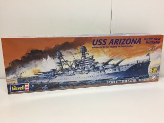 Revell Uss Arizona Us Navy Battleship 1:426 Model Kit 85 - 0302