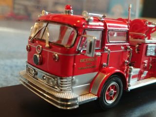 Code 3 Fire Truck Detroit Fire Department Mack C Model Pumper