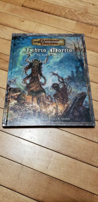 Libris Mortis The Book Of Undead Dungeons & Dragons Hardback